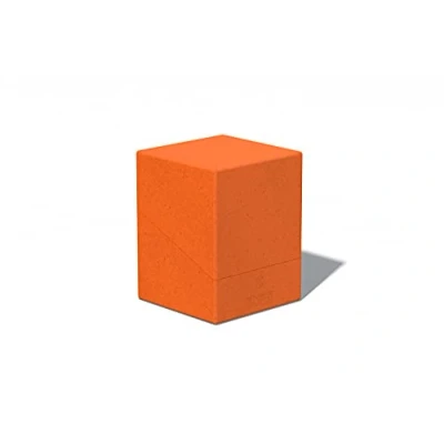Image of Ultimate Guard Return To Earth Boulder Deck Case 100+ Standard Size Orange