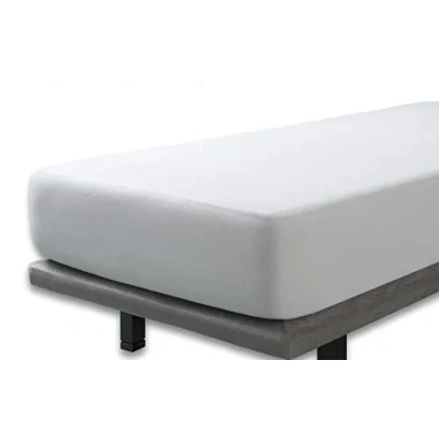 Image of Velfont Mattress Cover 150x190/200 cm King Size Bamboo Noiseless and Highly Absorbent Breathable Waterproof Protector