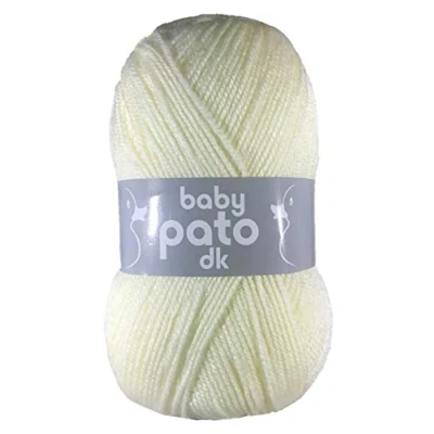 Image of Cygnet Yarns Baby Pato DK 100% Acrylic Double Knitting Yarn 100g Ball (Cream 789)