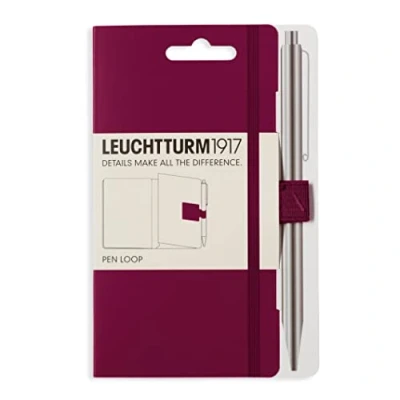 Image of Leuchtturm1917 304637 Writing Pad, Pen Loop, Self Adhesive Port Red