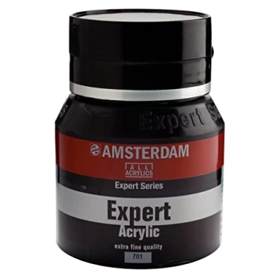 Image of Amsterdam Expert Artists Acrylic Paint 400ml Ivory black