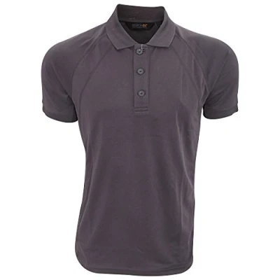 Image of Regatta Professional Men&#039;s Lightweight Coolweave Wicking Polo Shirt Iron, Size: 3XL