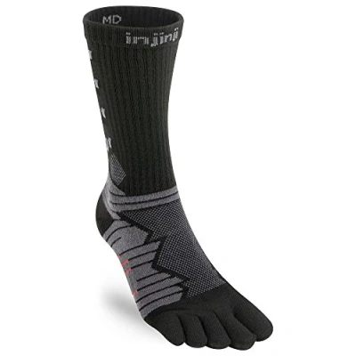 Image of Injinji Ultra Run No Show Sock, black, S