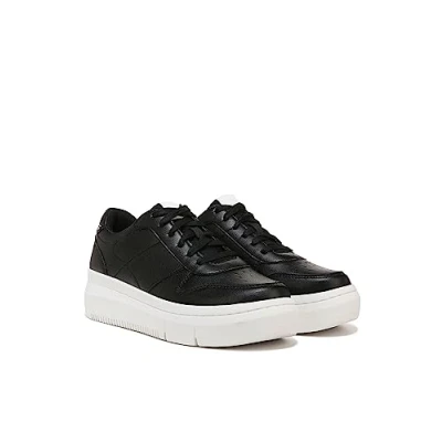 Image of Dr. Scholl&#039;s Shoes Women&#039;s Savoy Sneaker, Black Smooth, 4 UK