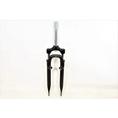 Image of Zoom 700c Hybrid Bike Suspension Fork 1 1/8 Threaded Steerer 178mm V Brake Black