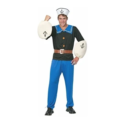 Image of Sailor Man Men&#039;s Fancy Dress Costume One Size