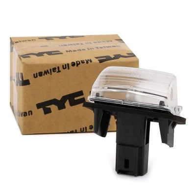 Image of SU001A3445 Number Plate Light TYC 15 0219 00 2 W5W both sides with bulb PEUGEOT: Partner II Tepee, Expert III Van, Van