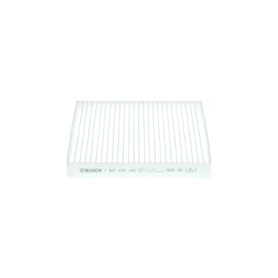 Image of 52408346, 71754158, 71765055, 77363481 Pollen Filter BOSCH 1 987 435 183 Particulate 214mm 200mm 30mm ALFA ROMEO: 159 Sportwagon, Saloon