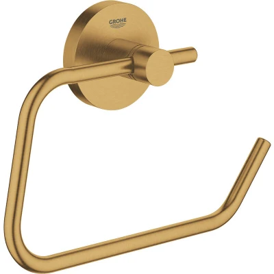 Image of Grohe Essentials Toilet roll holder, Brushed Cool Sunrise (40689GN1)
