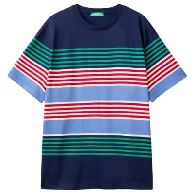 Image of United Colors of Benetton Men&#039;s 37ggu109b t Shirt, Multicolour, XXL