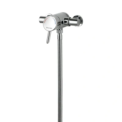 Image of Bristan Acute exposed single control mini valve with adjustable riser kit (AE SHXAR C)