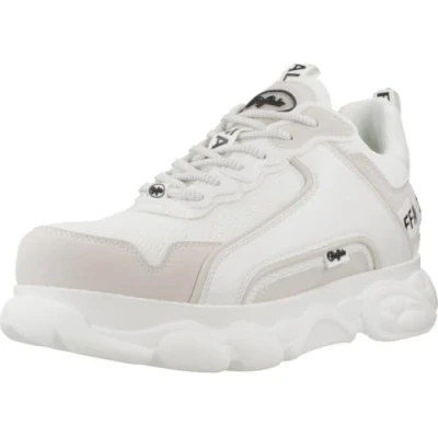 Image of Buffalo Vegan CHAI Trainers, Size: 10.5, White Imitation leather/ textile