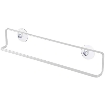 Image of Yamazaki Towel Hanger, Alloy Steel, White, One Size