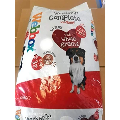 Image of Webbox Workers Complete With Beef 7.5kg Dog Food. MegaPack