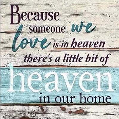 Image of OWN4B Cross Stitch Kits Stamped, Warm Inspirational Sentences Printed Pattern 11CT 14.2x14.2 inch DIY Embroidery Kit (Quotes)