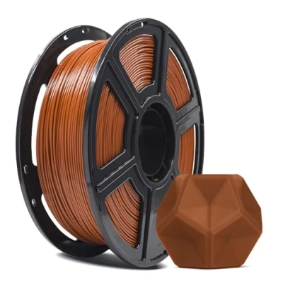 Image of FLASHFORGE 3D Printer Filament, PLA PRO Filament 1.75mm, 1KG Spool (2.2lbs), Dimensional Accuracy +/ 0.02mm for FDM Printers, Better Tenacity &amp; No Knotting (Brown)