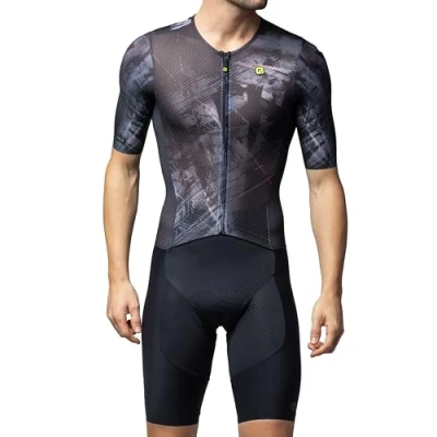 Image of ALE Mirror Pr E Short Sleeve Skinsuit