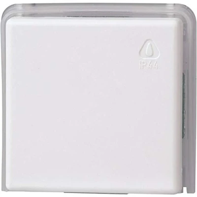 Image of KoppWet room programme Changeover switch FM FR &quot;Arktis&quot; White IP44