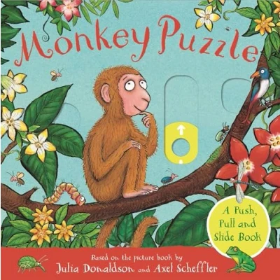 Image of Monkey Puzzle: A Push, Pull and Slide Book