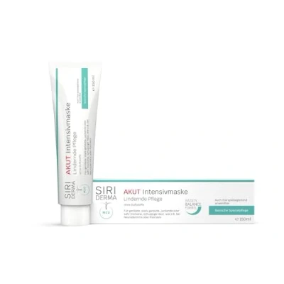 Image of SIRIDERMA Acute Intensive Care Mask Fragrance Basic Cream 150 ml Vegan Skin for Extremely Irritated and Flaking