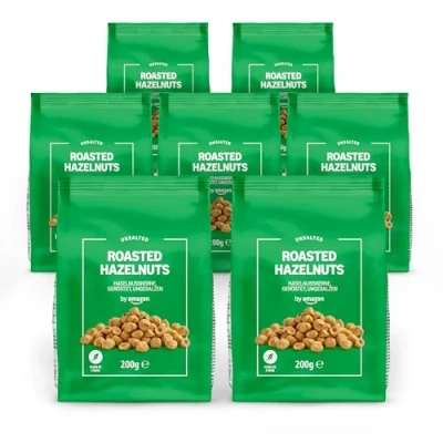 Image of by Amazon Roasted Hazelnuts, 7 x 200g