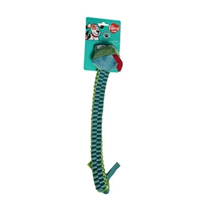 Image of Aime Sound Squeaker Toy for Dogs Snake Shape Diameter 50 cm, multicoloured