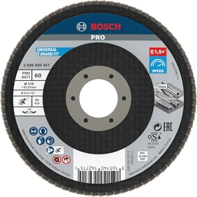 Image of Bosch 2608605451 Flap Disc
