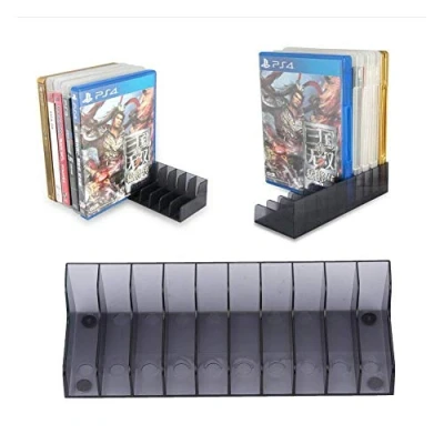 Image of Diyeeni Game Card Bracket 2 PCS Large Capacity portable Box CD Storage Stand Holder for PS4/SLIM/PRO,durable