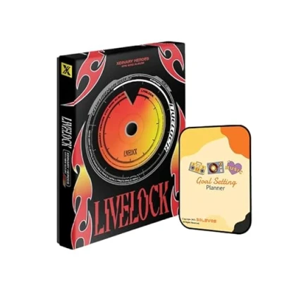 Image of LiveLock Xdinary Heroes Album [Red Ver.]+Pre Order Benefits+BolsVos K POP Inspired Digital Planner, Sticker Pack (4th Mini Album)