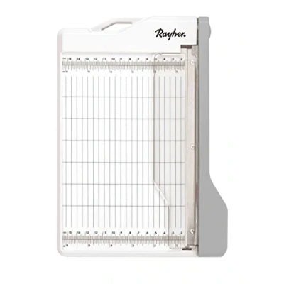 Image of Rayher 29209000 Guillotine Paper Cutter, Portable Tri mmer for Cardmaking, Scrapbooking and Papercrafts, 21.6 cm