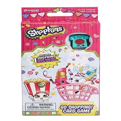 Image of Shopkins Go Shopping Card Game with Exclusive Figure