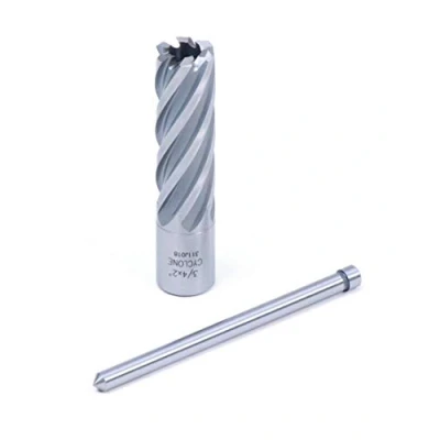 Image of Evolution Power Tools Long Series Broaching Cutter For Magnetic Drill Universal Fitting Mag Drilling Bit 50mm Length x 15 mm Diameter