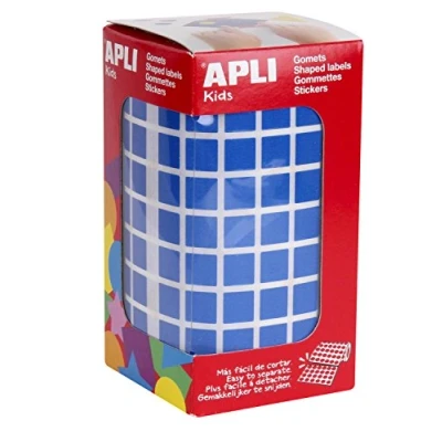 Image of Blue Stickers 10.0 mm on Roll
