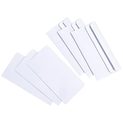 Image of White Box DL 80gsm Self Seal Envelope (Pack of 1000)