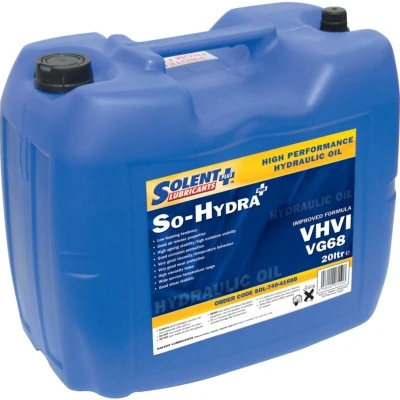 Image of Solent Lubricants 20LTR So Hydra Plus High Performance Hydraulic Oil