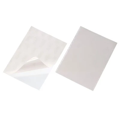 Image of Durable 809519 Self Adhesive Pocket (Pocketfix, A4, 216 x 302 mm (External Dimensions)) Package of 3 Piece, Transparent