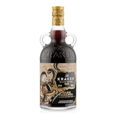 Image of Kraken Black Spiced Rum Dark Caramel and Cornish Sea Salt Limited Edition, 70cl