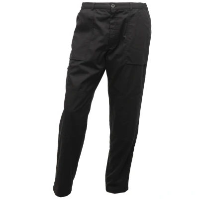 Image of Regatta Mens Sports New Lined Action Trousers (Black) Size 38 Short