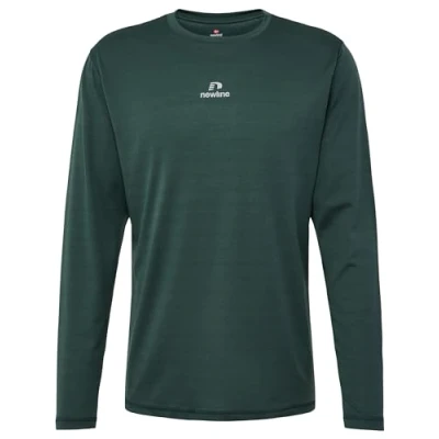 Image of Newline T Shirt L/S Reflective Logo Nwlbeat Running Men&#039;s Size