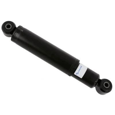 Image of 0053267100, A0053267100 Shock absorber SACHS 131 467 Oil Pressure Twin Tube Telescopic Absorber, Stroke dependent damping Top eye, Bottom eye