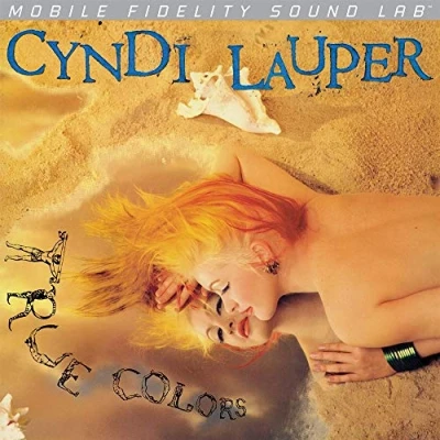 Image of Cyndi Lauper True Colors Silver Label Series Sealed 2022 USA vinyl LP MOFI1 028