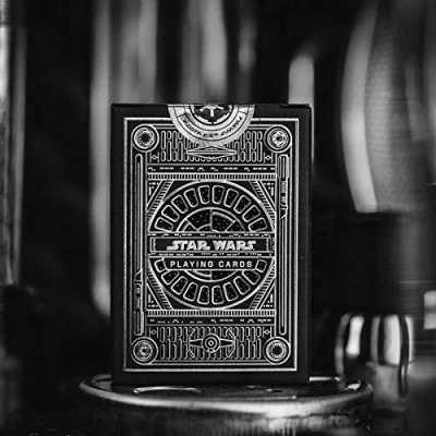 Image of Playing cards Star Wars Silver Special Edition Dark Side