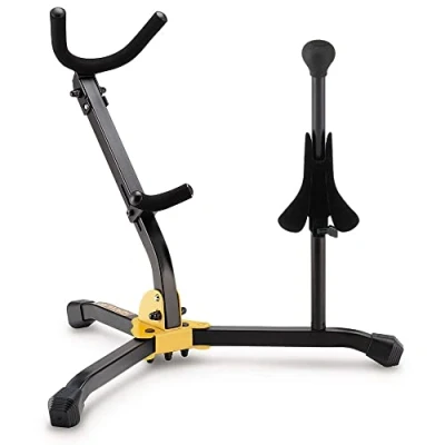 Image of Hercules DS533BB Stand for 1 Alto/Tenor SAX and Soprano with bag