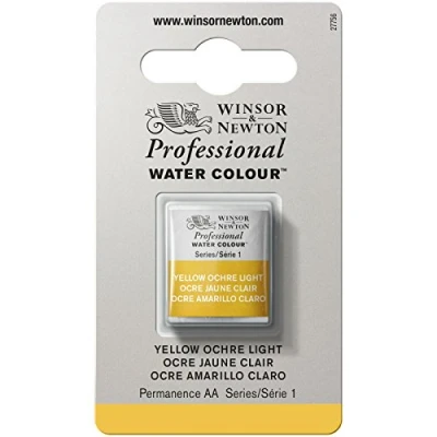 Image of Winsor &amp; Newton 1/2 Godet Professional Water Colour, Ocre Jaune Clair