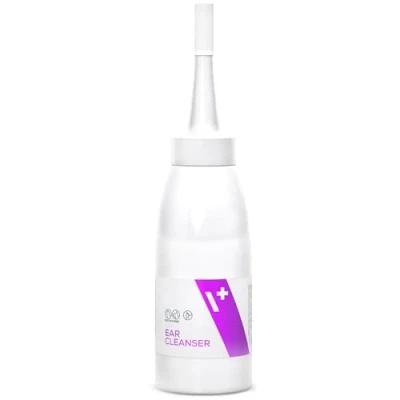 Image of Vet Expert Ear Cleaner for Dogs and Cats Drops to Stop Wax Build up, Discomfort, Smelly Odours scratching 75ml