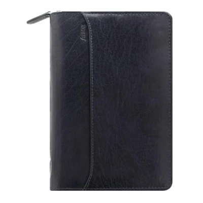 Image of Filofax Personal Lockwood Zip Navy Organiser