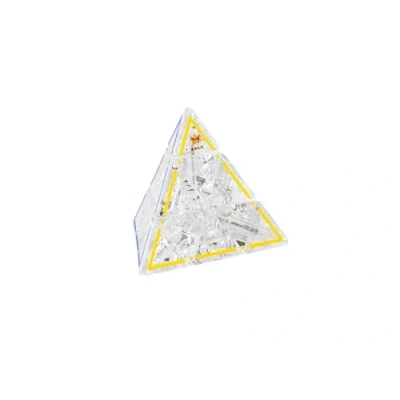 Image of Meffert&#039;s M5093 Pyraminx Crystal Puzzle, Multi Colour