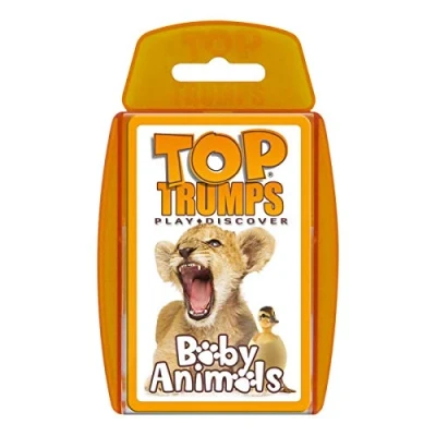 Image of Baby Animals Top Trumps Card Game for 3 years +