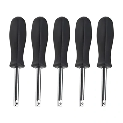 Image of SG Store 5PCS 1/4 Inch Drive Spinner Handle Socket Driver for Car Maintenance Repair Replacement Hand Tools Wrenches and Other