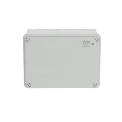 Image of ABB IP65 Junction Box Fully Dust Sealed Enclosure Waterproof Electric Cable Connector Unit Shockproof Adaptable Indoor/Outdoor 153 x 110 66mm